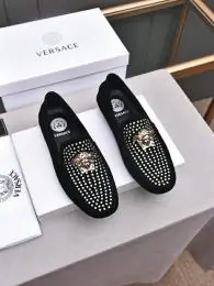 versace cuir chaussures pour homme s_12371ab